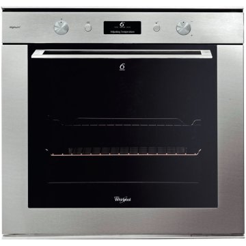 Whirlpool AKZM 7632/IXL 73 L Nero, Acciaio inox