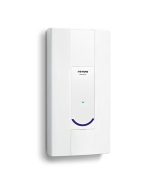 Siemens DE24307 scaldabagno Verticale Senza serbatoio (istantaneo) Bianco