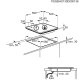 Electrolux EGD6576NOK Nero Da incasso 60 cm Combi 4 Fornello(i) 4