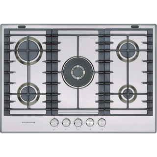 KitchenAid KHMD5 77510 piano cottura Acciaio inox Da incasso Gas 5 Fornello(i)