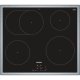 Siemens EH645BFB1 piano cottura Nero, Acciaio inox Da incasso Piano cottura a induzione 4 Fornello(i) 2