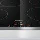 Siemens EH645BFB1 piano cottura Nero, Acciaio inox Da incasso Piano cottura a induzione 4 Fornello(i) 4