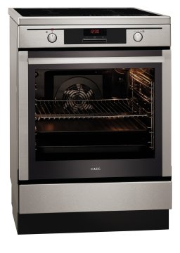 AEG 68476IU-MN Cucina Elettrico Piano cottura a induzione Acciaio inox