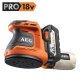 AEG BEX18-125 Li-402 C Levigatrice orbitale 11000 Giri/min 22000 OPM 2