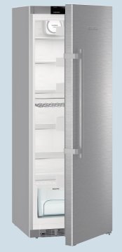 Liebherr Kef 3710 frigorifero Libera installazione 342 L Stainless steel