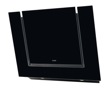 AEG X68165BV10 Cappa aspirante a parete Nero 647 m³/h