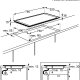 AEG HK854870FB Nero Da incasso Ceramica 4 Fornello(i) 4