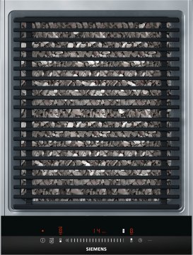 Siemens Et475FUB1E Nero, Acciaio inox