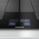 Siemens EX875KYE1E piano cottura Nero, Acciaio inox Da incasso Piano cottura a induzione 4 Fornello(i) 4