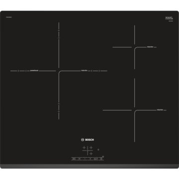 Bosch Serie 4 PID631BB1E piano cottura Nero Da incasso Piano cottura a induzione 3 Fornello(i)