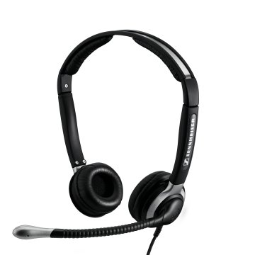 Sennheiser CC 520 Auricolare Cablato A Padiglione Ufficio Nero