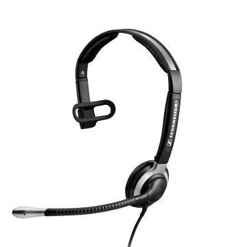 Sennheiser CC 530 Auricolare Cablato A Padiglione Ufficio Nero, Argento