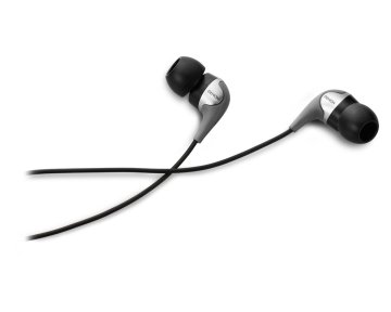 Denon AH-C360 Cuffie Cablato In-ear Nero, Argento