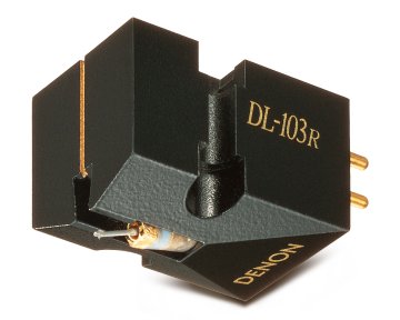 Denon DL-103R puntina e testina da DJ Nero