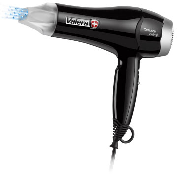 Valera Excel 2000 Ionic asciuga capelli 2000 W Nero, Argento