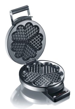 Graef WA 80 piastra per waffle 5 waffle 850 W Acciaio inox
