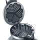 Graef WA 80 piastra per waffle 5 waffle 850 W Acciaio inox 2