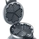 Graef WA 80 piastra per waffle 5 waffle 850 W Acciaio inossidabile 2