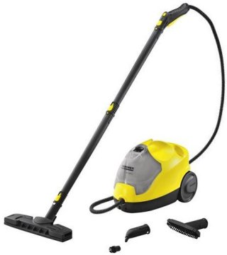 Kärcher SC 2.500 C Pulitore a vapore cilindrico 0,8 L 1500 W Nero, Grigio, Giallo