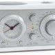 Tivoli Audio Model Three Orologio Analogico Argento, Bianco 2