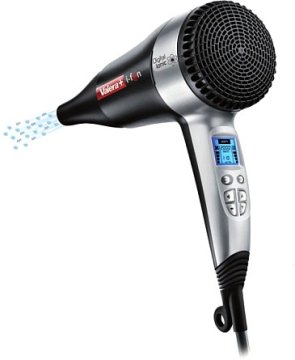 Valera i-F@N Digital Ionic asciuga capelli 2000 W Nero, Argento