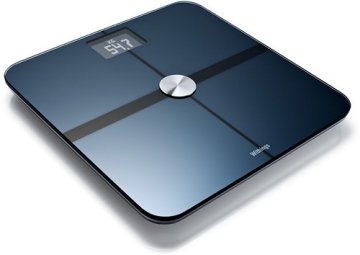 Withings The Wi-Fi Body Scale Nero Bilancia pesapersone elettronica