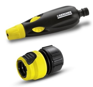 Kärcher 2.645-111.0 ugello atomizzatore per pistola ad acqua da giardino Pistola a spruzzo d'acqua da giardino Nero, Giallo