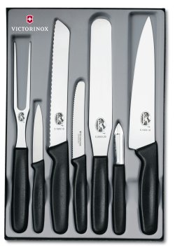 Victorinox 5.1103.7 set di posate 7 pz Nero
