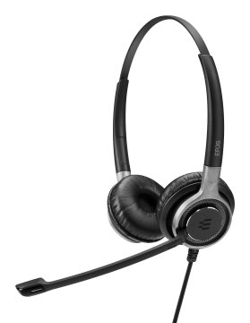 EPOS IMPACT SC 662 Auricolare Cablato A Padiglione Ufficio Nero, Argento