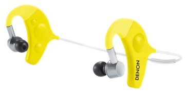 Denon AH-W150 Cuffie Wireless A clip Sport Bluetooth Giallo