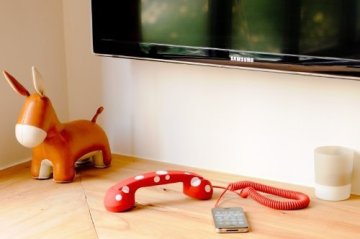 Native Union PHO043RPD cornetta del telefono Rosso, Bianco