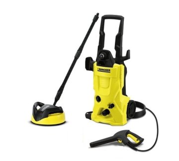 Kärcher K 4 HOME idropulitrice Verticale Elettrico 420 l/h 1800 W Nero, Giallo
