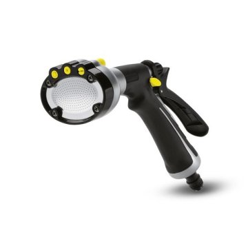 Kärcher 2.645-049.0 ugello atomizzatore per pistola ad acqua da giardino Pistola a spruzzo d'acqua da giardino Nero, Metallico, Giallo