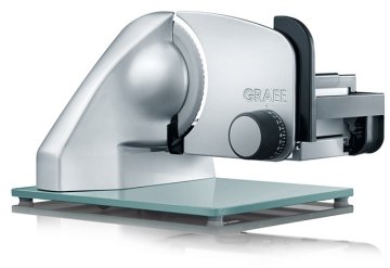 Graef Classic C 20 affettatrice Elettrico 170 W Nero, Argento Vetro, Metallo, Plastica