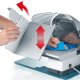 Graef Master M 80 affettatrice Elettrico 170 W Nero, Argento Vetro, Metallo, Plastica 3