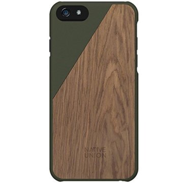 Native Union CLIC-OLI-WD-6P custodia per cellulare 14 cm (5.5") Cover Oliva