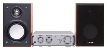 TEAC HR-S101 Microsistema audio per la casa 52 W Nero, Ciliegia (frutto), Argento