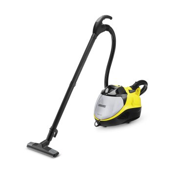 Kärcher SV 7 Pulitore a vapore cilindrico 1,2 L 2200 W Nero, Argento, Giallo