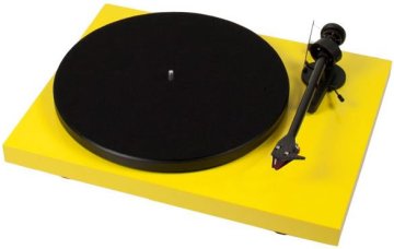 Pro-Ject Debut Carbon (DC) OM 10 Giradischi con trasmissione a cinghia Nero, Giallo