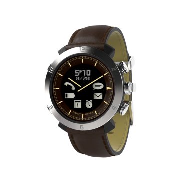 COGITO CLASSIC Leather Marrone, Acciaio inox