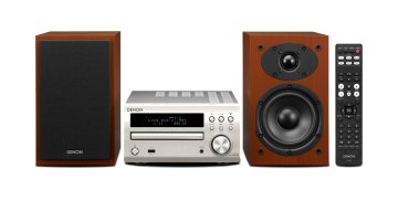 Denon D-M40 Microsistema audio per la casa 60 W Nero, Ciliegia (frutto), Argento