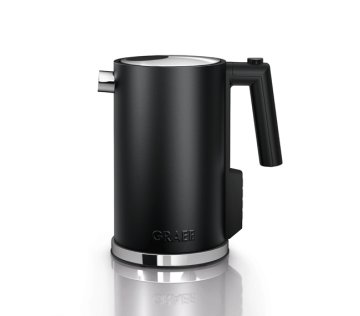 Graef WK 902 bollitore elettrico 1,2 L 2015 W Nero, Acciaio inox