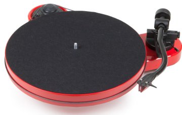 Pro-Ject RPM 1 Giradischi con trasmissione a cinghia Nero, Rosso