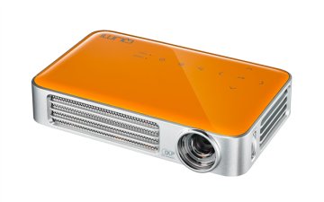 Vivitek Qumi Q6 videoproiettore Proiettore a corto raggio 800 ANSI lumen DLP WXGA (1280x800) Compatibilità 3D Arancione, Argento