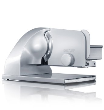 Graef Professional P 90 affettatrice Elettrico 185 W Acciaio inox Alluminio, Metallo, Acciaio inox
