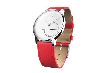 Withings Activite Steel Analogico Braccialetto per rilevamento di attività Nero, Bianco