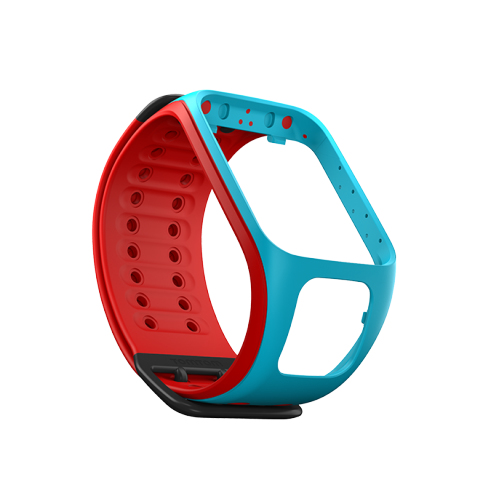 9URE 001 10 TomTom Cinturino per orologio Azzuro Rosso Large Accessori Smartwatch a Roma Radionovelli
