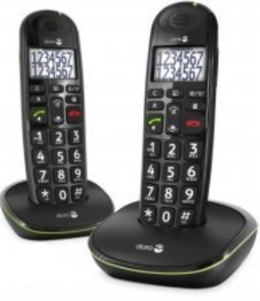 Doro PhoneEasy 110 Telefono DECT Identificatore di chiamata Nero