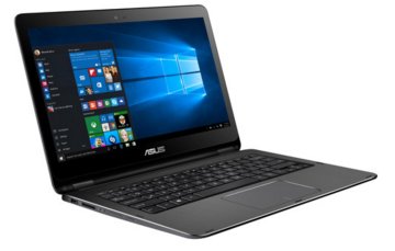 ASUS Vivobook Flip TP301UA-DW109T Intel® Core™ i3 i3-6100U Ibrido (2 in 1) 33,8 cm (13.3") Touch screen 4 GB DDR3-SDRAM 500 GB HDD Windows 10 Nero