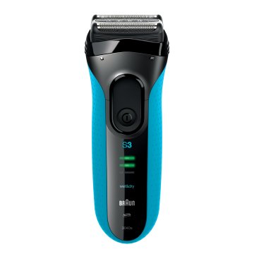 Braun Series 3 3040 Wet & Dry + cruZer6 Rasoio Trimmer Nero